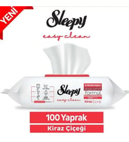 ŞeyliŞeyler - Sleepy Kiraz Çiçeği Yüzey Temizlik Havlusu 100 Yaprak 1 Paket
