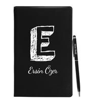 Yılbaşı İçin Kişiye Özel Tasarım Defter Kalem Seti