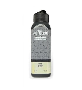 Artdeco Akrilik Boya 140 ML Siyah 070R-3618