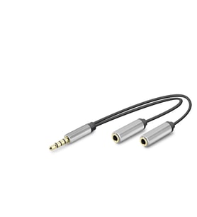 3.5 Mm Kulaklık Mikrofon Ayırıcı Kablo 23 Cm HDX1087