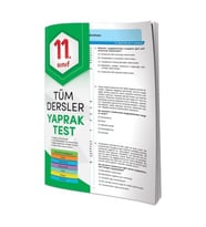 Element Yayınları 11. Sınıf Tüm Dersler Yaprak Test