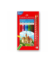 Faber Castell 12 Renk Boya Kalemi +2 Başlık Kalemi
