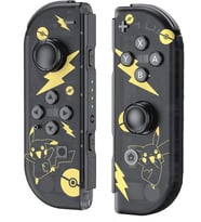 Nintendo Switch/Switch OLED Uyumlu Pokemon JoyCon Joystick, Siyah-Sarı