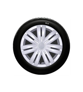 Volkswagen Uyumlu 16 Inc Kırılmaz SKS Jant Kapağı 1 Takım 4 Adet No:427
