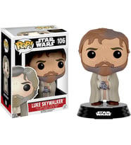 Funko Pop Star Wars Ep7 Luke Skywalker (Bearded/Robe) (Krem)