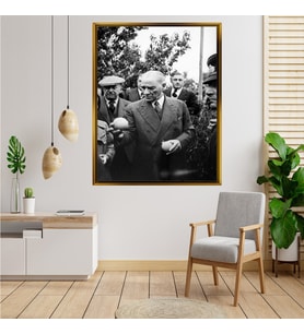 ÇERÇEVELİ ATATÜRK TABLO S332