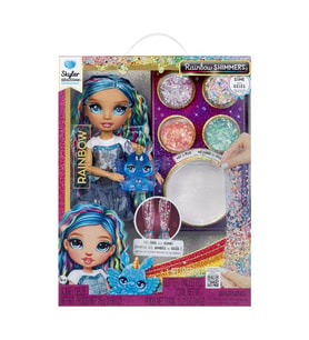 Rainbow High Skyler Parıltılar ve Slime Serisi Bebeği 122418