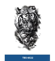 TBS-8522 ORTA BOY KAPLAN DESEN GEÇİCİ DÖVME-TATTO