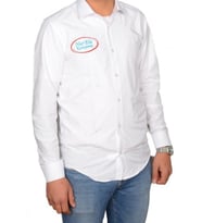 Kişiye özel Beyaz Gömlek Baskı, firma gömlek baskı, firma logo gömlek baskı