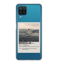 Samsung Galaxy A12 Uyumlu Interstellar Tasarımlı Şeffaf Telefon Kılıfı