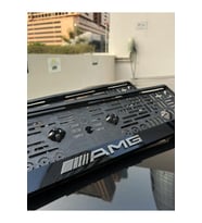 3D Mercedes AMG Takmatik Plakalık Pleksi