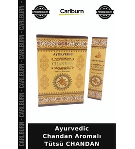 Özel Üretim Aromatik Koku Rahatlatıcı Doğal Ev Kokusu Ayurvedic Chandan Aromalı Tütsü CHANDAN.