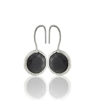 Kadir Jewellery Gümüş Kaplama Kadın Taşlı Küpe -El İşçiliği Ve Hipoalerjenik Küpe