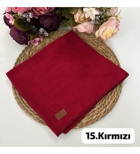 Lady Coco Rami Eşarp Kırmızı PRE0215