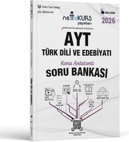 Nettekurs Yayınları Yks Ayt Türk Dili ve Edebiyat Konu Anlatımlı Akıllı Soru Bankası
