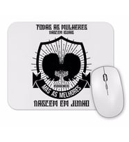 Gêmeos Preta Junho Feminino Mouse Pad