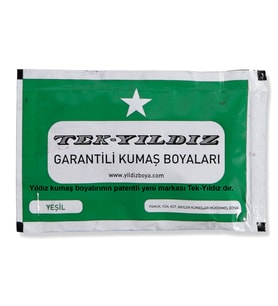 38 - Kumaş Boyası Yeşil 11 Gr