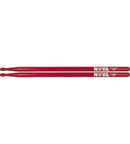 Vic Firth N5BR Nova 5B Red Baget Ekonomik Seri - Kırmızı Kaplama - Ahşap Uç