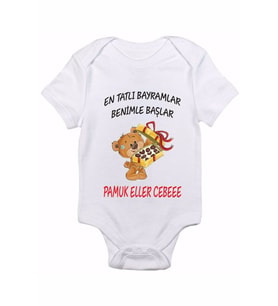 Bayramlık Zıbın Model 1 Bebek Zıbın Body