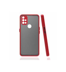 OnePlus Nord N10 5G Uyumlu Kılıf Zore Hux Kapak (Kırmızı)