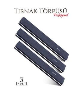 TransForMacion Manikür Pedikür Tırnak Törpüsü 100/180 Grid Profesyonel 3 Adet 718787
