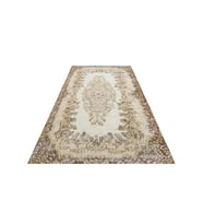 Yün Eskitme El Yapımı Halı 170x274 cm F1084