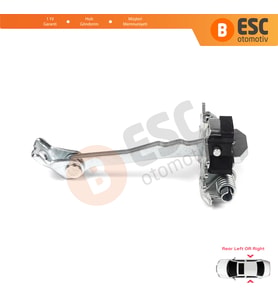 Renault Fluence Megane MK3 4/5 Kapı 824306303R  İçin Arka Sağ veya Sol Kapı Gergi Yayı