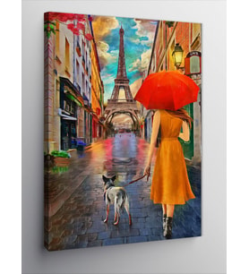 Kanvas Tablo Paris Fransa
