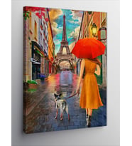 Kanvas Tablo Paris Fransa