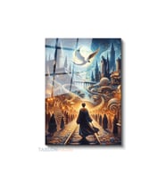 Dikey Cam Tablo Salon Duvar Tablosu Dikey Cam Harry Potter 5 Yeni Ev Hediyesi Ofis Tablosu