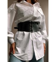 Mulvxbrf Brf02 Deri Korse Kemer, Şık Deri Harness Kemer - Brf1127 (Mulvix)