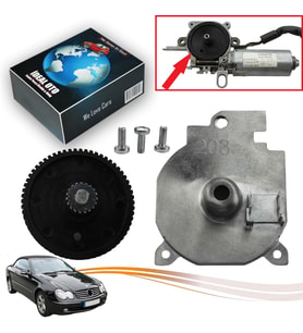 Mercedes CLK C209 2002-2009 İçin Sunroof Motor Kapağı ve Dişli Seti 203 820 31 42 / 2038203142