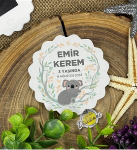7cm Özel Baskılı Magnet Uv Baskılı - Minik Kuala 1
