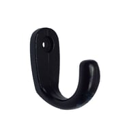 Büyük Tekli Fincan Askı, Dekor Askısı - Siyah, 100 Adet, 12x23x30 mm