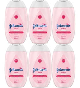 Johnsons Baby Bebek Losyon 300ML (6 Lı Set)