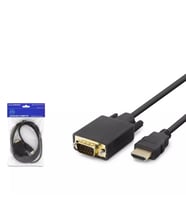 Hadron HDX7795 HDMI To VGA Kablo 1.8mt (Siyah)