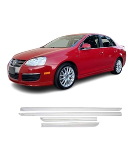 Volkswagen Jetta Krom Yan Kapı Çıtası 2006-2011 Arası Paslanmaz Çelik