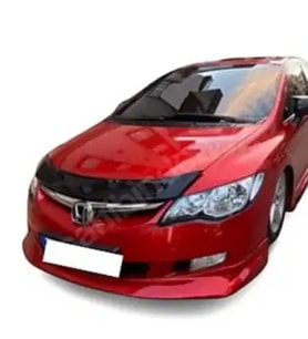 🚘 Honda Civic FD6 Makyajsız Type-R Ön Ek (Plastik)  Sportif & Agresif Tampon Altı Görünüm (Standart)