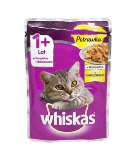 Whiskas Güveç Tavuk Etli Yaş Kedi Maması 85 gr