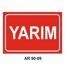 İŞ GÜVENLİĞİ UYARI LEVHASI 1 ADET PVC 21 X 29CM