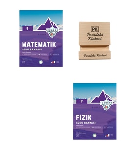 Okyanus 9. Sınıf Iceberg Matematik ve Fizik Soru Bankası + Telefon Standı