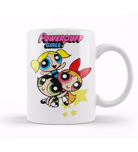Powerpuff   Girls  Kupa  Bardak  Porselen