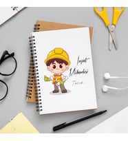 İnşaat Mühendisi Tasarımlı Defter Kişiye Özel