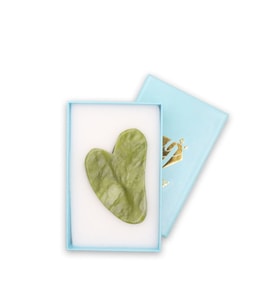 Yeşim Doğaltaş Gua Sha Yüz Masaj Taşı