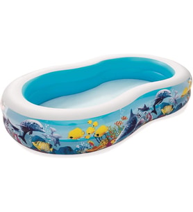 Bestway Family Pool Sea Ground, 262 X 157 X 46 Cm, Çok Renkli