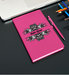 Kişiye Özel Deri Tasarım Defter TS20