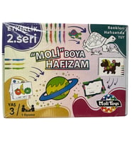 Moli Boya Hafızam Renkleri Hafızanda Tut Oyunu (Çok Renkli)