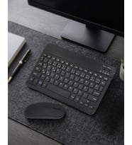 Bluetooth Klavye Mouse Seti Taşınabilir Wireless Bilgisayar Aksesuarı