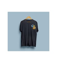 Oversize Saksafon Tasarım Unisex T-shirt