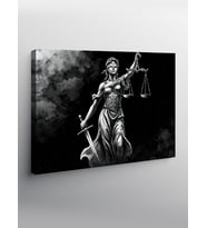 Kanvas Tablo Adaletin Sembolü: Themis